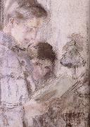 Edouard Vuillard Mishra and his sister oil painting reproduction